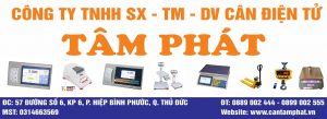 Cân điện tử Tâm Phát