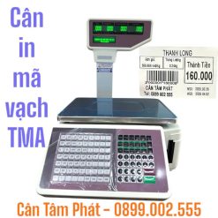Cân siêu thị in mã vạch