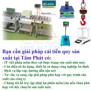 phần mềm cân điện tử theo yêu cầu khách hàng