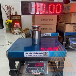 cân dạng ghế ngồi kết nối bảng đèn điện tử
