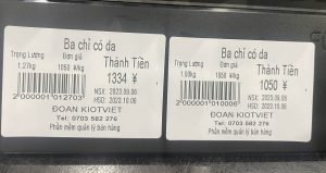 tem cho cân tem in thiết kế riêng biệt