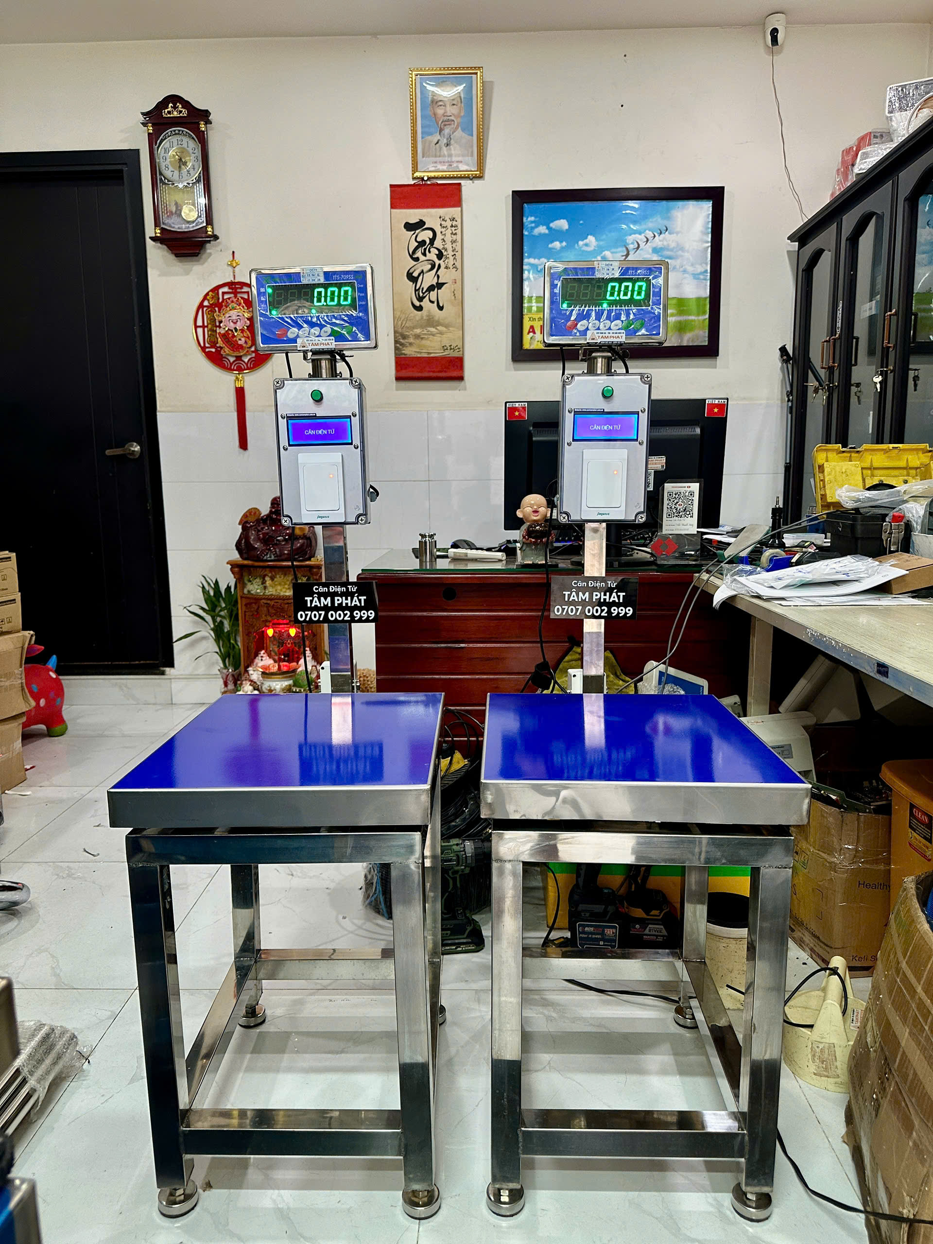 Khung cân inox